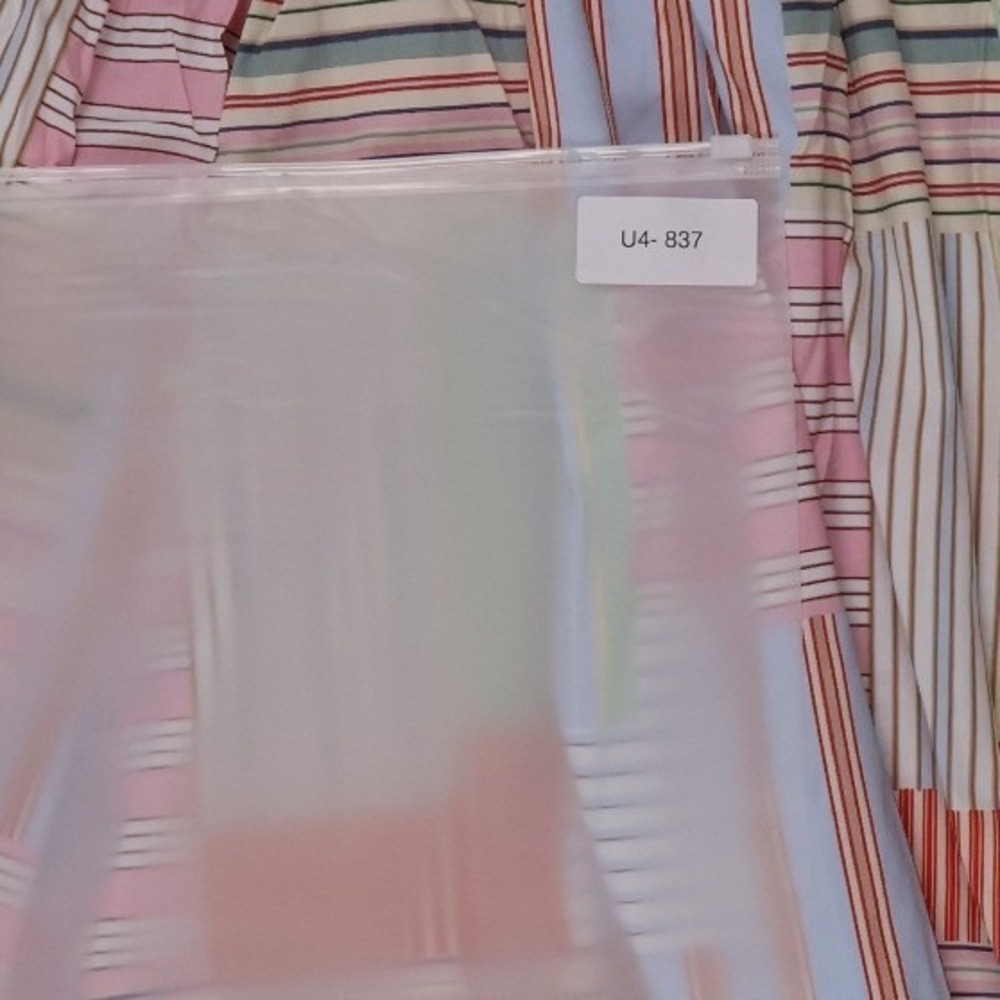 Abercrombie & Fitch Maxi Dress Patchwork Smocked Multi Color Small NWT MSRP $120 - Picture 10 of 10